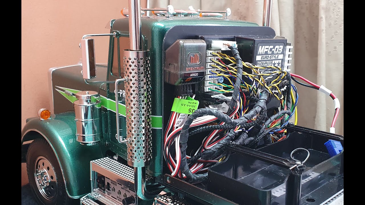Tamiya King Hauler Build Ep17 - Wiring, Programming & Set Up Of The MFC - Movin' On