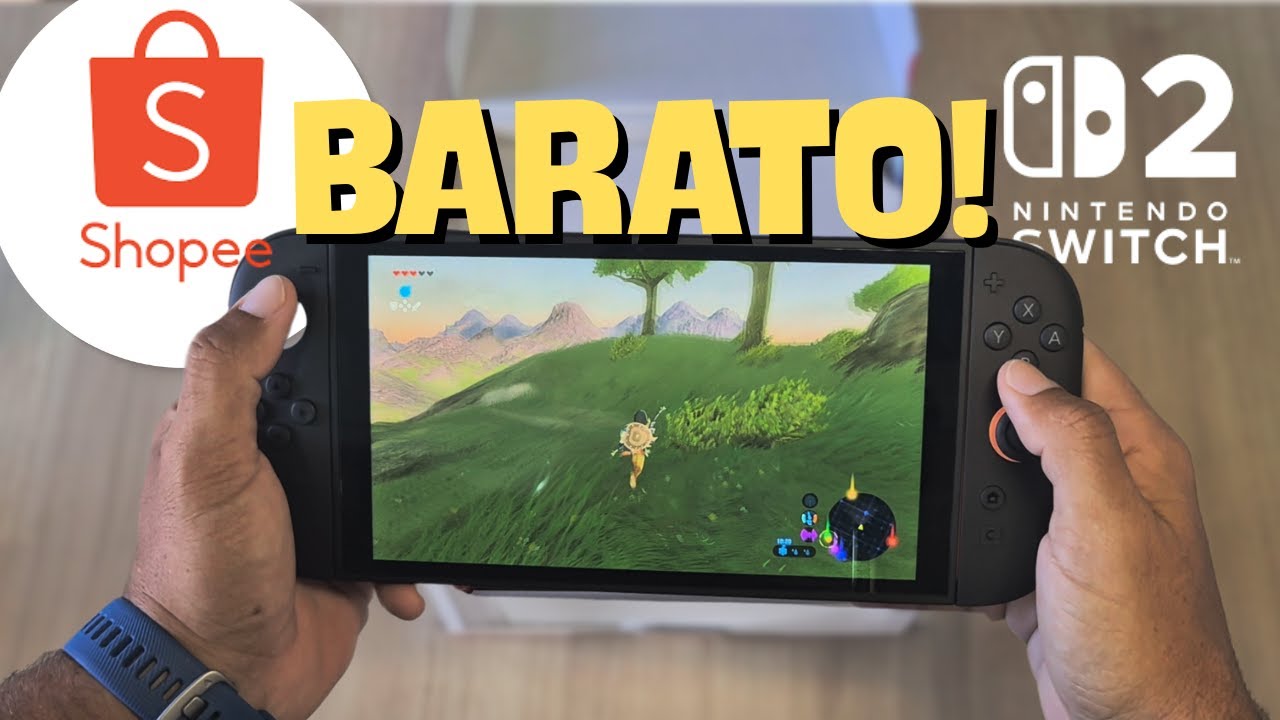Comprei um Switch 2 na Shopee: é golpe, clone ou vale a pena?
