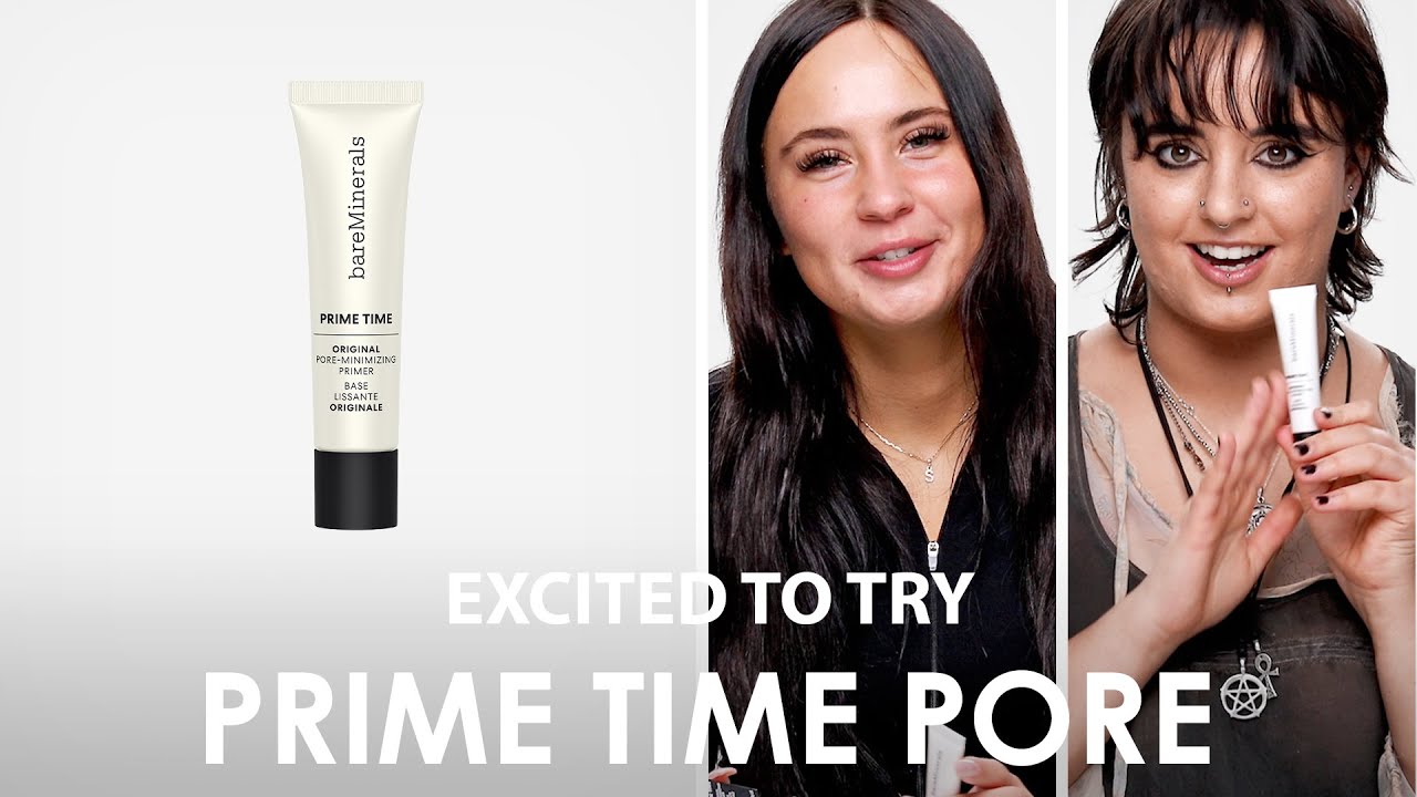 We're Excited To Try bareMinerals Prime Time Original Pore Minimizing Primer