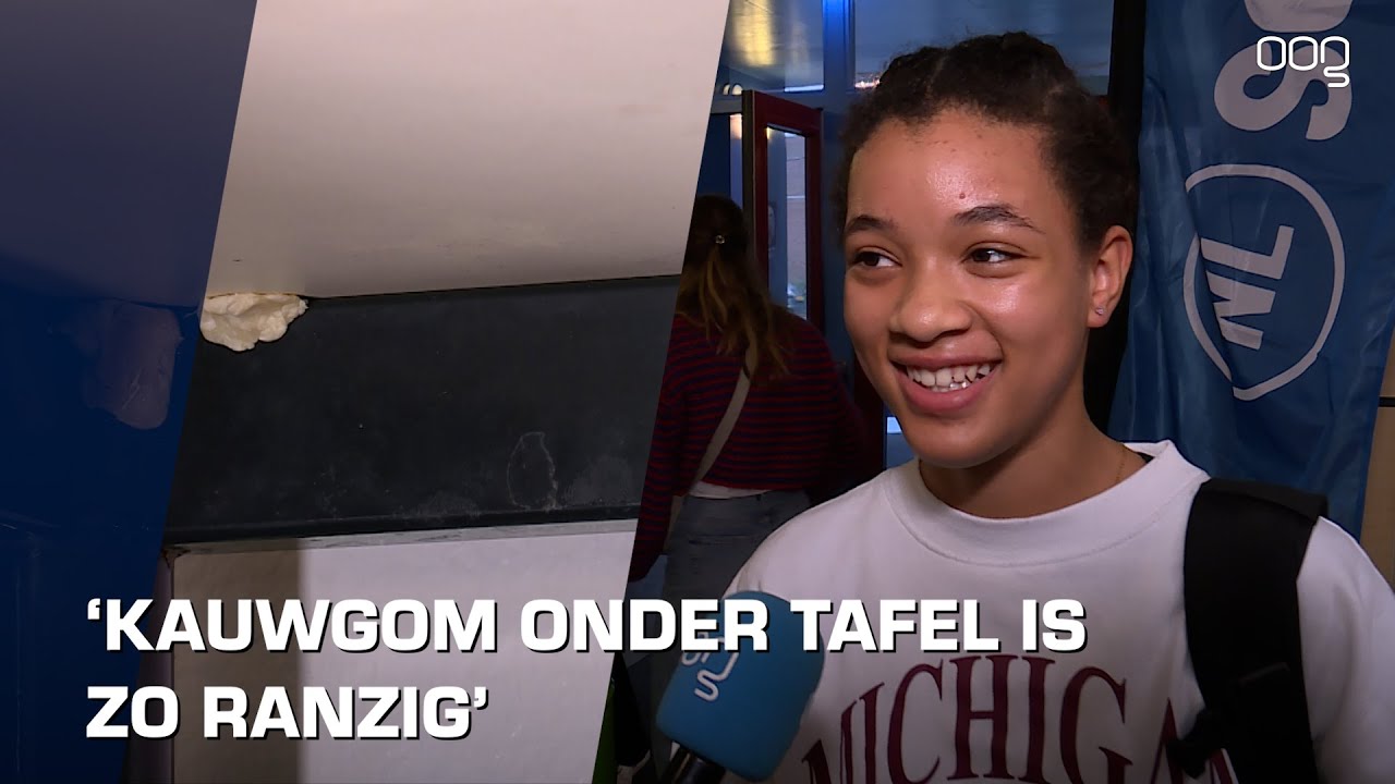 Actie tegen kauwgomafval: 