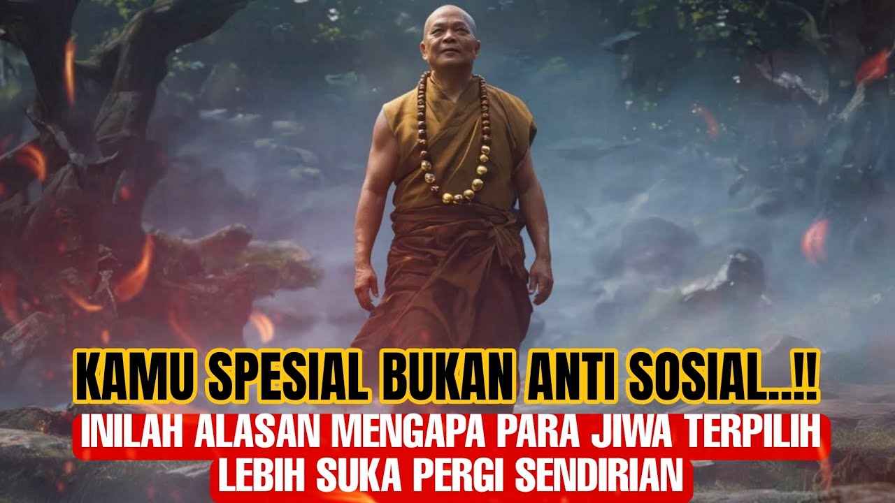SANG PENGEMBARA SUNYI👑‼️_ALASAN JIWA TERPILIH LEBIH SUKA PERGI SENDIRI DARIPADA DENGAN BANYAK ORANG