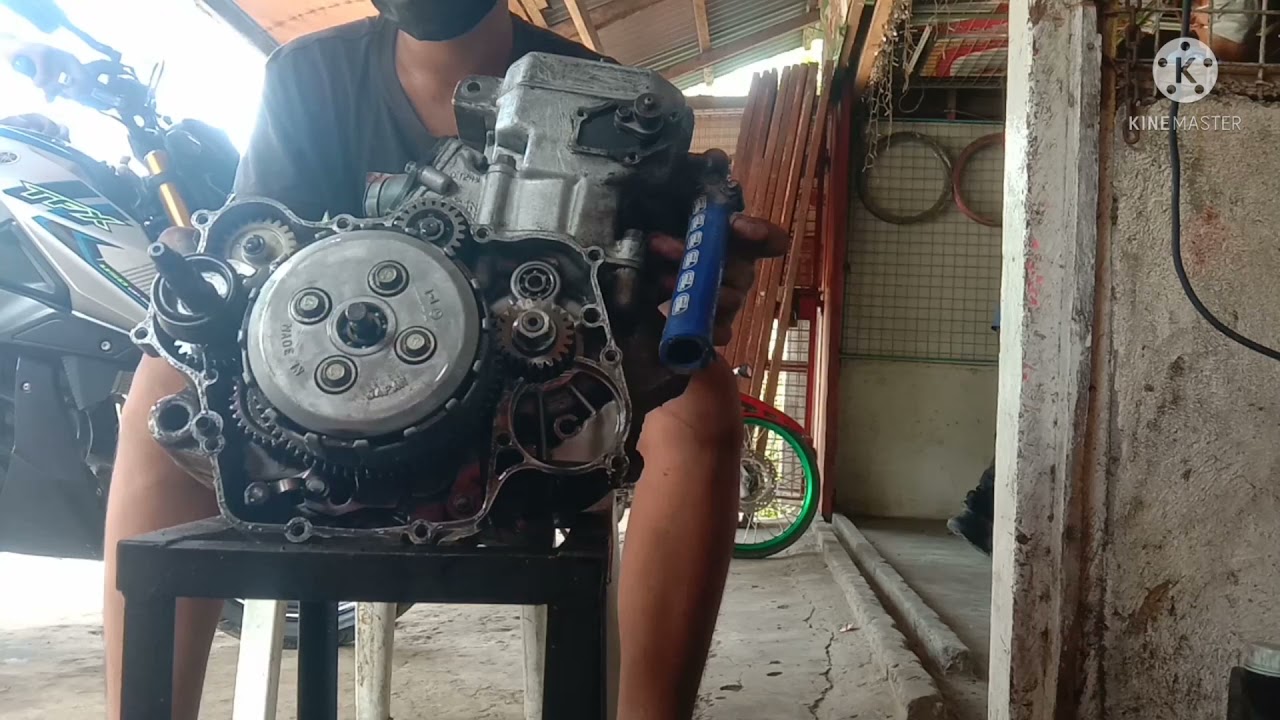 Kmx 125 | PART 1 | overhauling | palit segunyal bearing | #kmx125 #overhauling