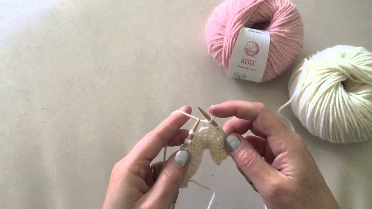 Rovescio con la Tecnica Continentale - Purl Stitch, Continental Technique
