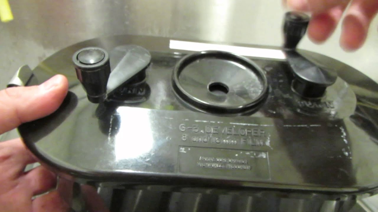 How to develop 16mm film using a Morse G3 tank