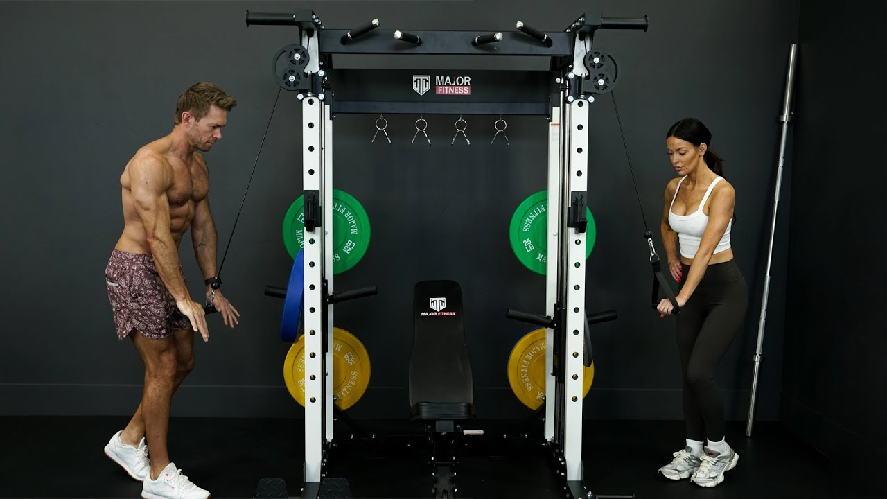 Major Fitness F22 Power Rack | Work Your Chest, Shoulders & Triceps (27 Variations!)