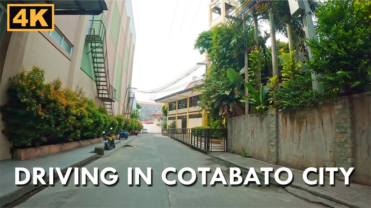 [4K] Monday Morning Drive | Driving in Cotabato City | Daily Travel 54