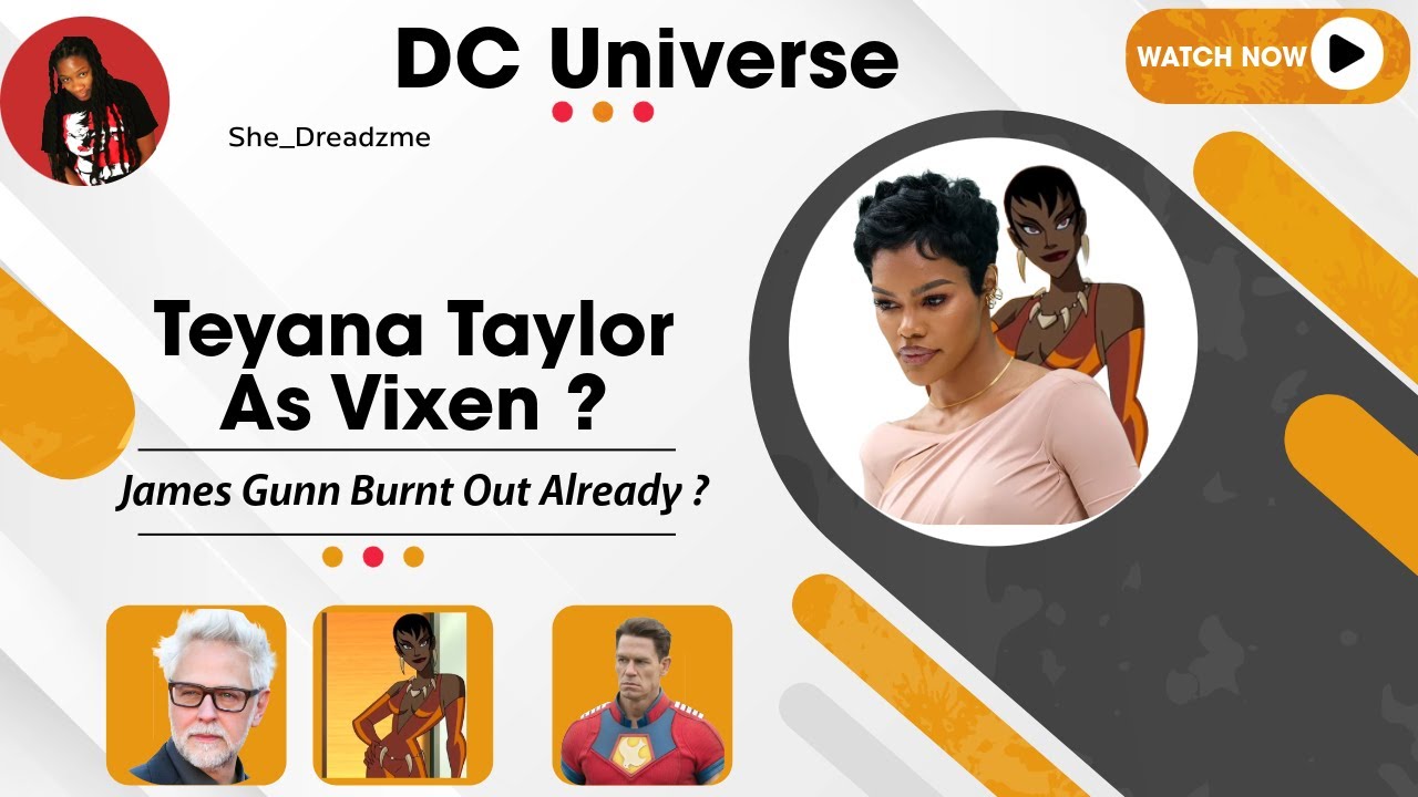 Is Teyana Taylor About To Be Vixen In The DCU ? | Peacemaker Finale Reaction