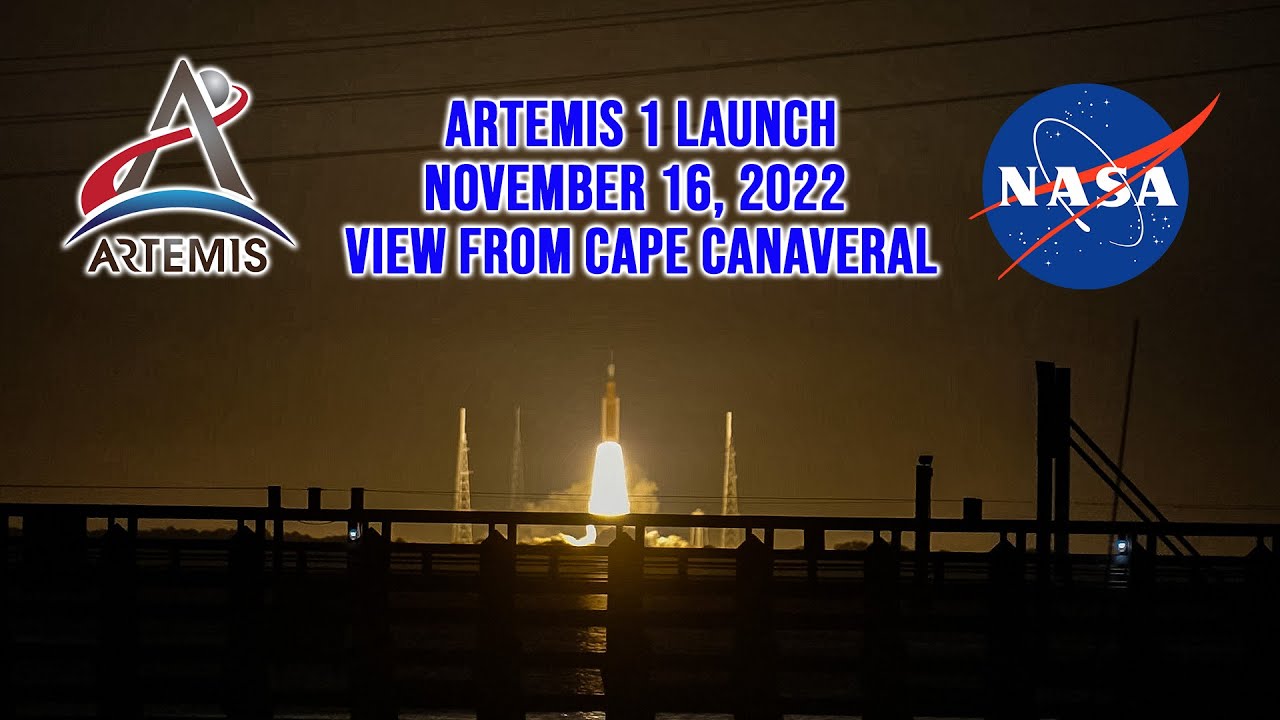 NASA Artemis 1 Rocket Launch Cape Canaveral View 2022 11 16