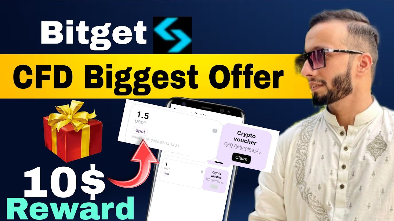 Bitget CFD Airdrop | How To Join Bitget CFD Offer | Bitget Exchange CFD New Offer