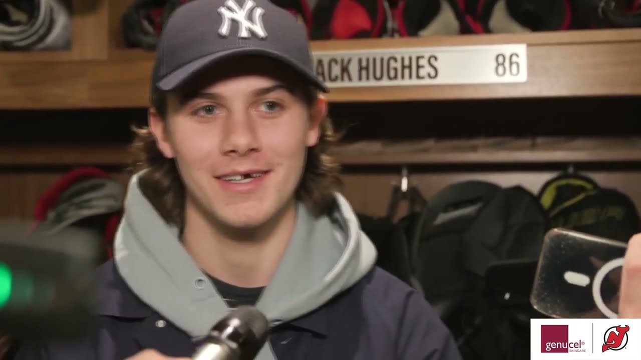 Jack Hughes Exit Interview | NEW JERSEY DEVILS