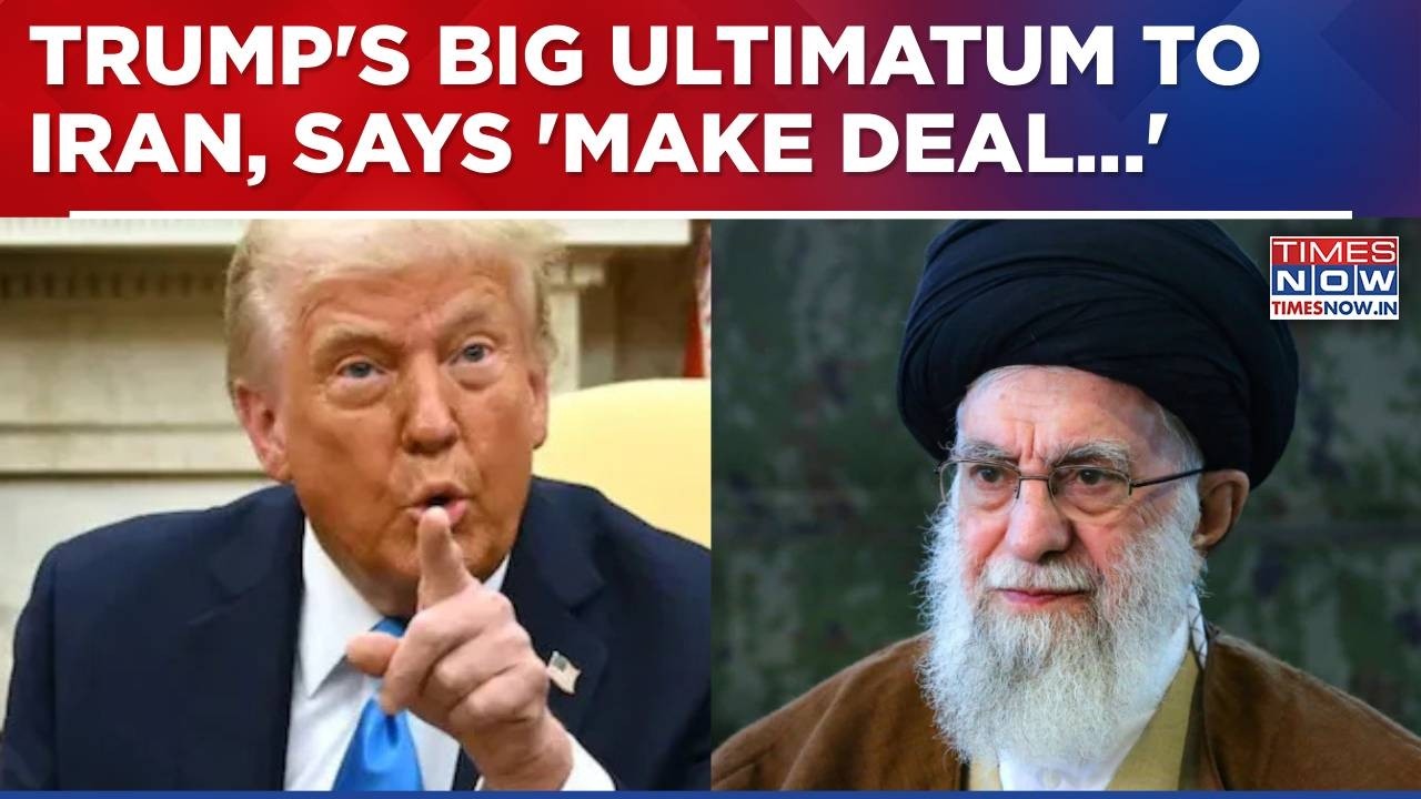 Trump Issues Ultimatum To Tehran At 'Board Of Peace' Event, Says 'Iran Must Make A Deal...' | WATCH