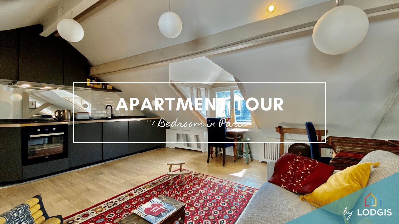 Apartment Tour // Furnished  29m2 in Paris – Ref : 20320792
