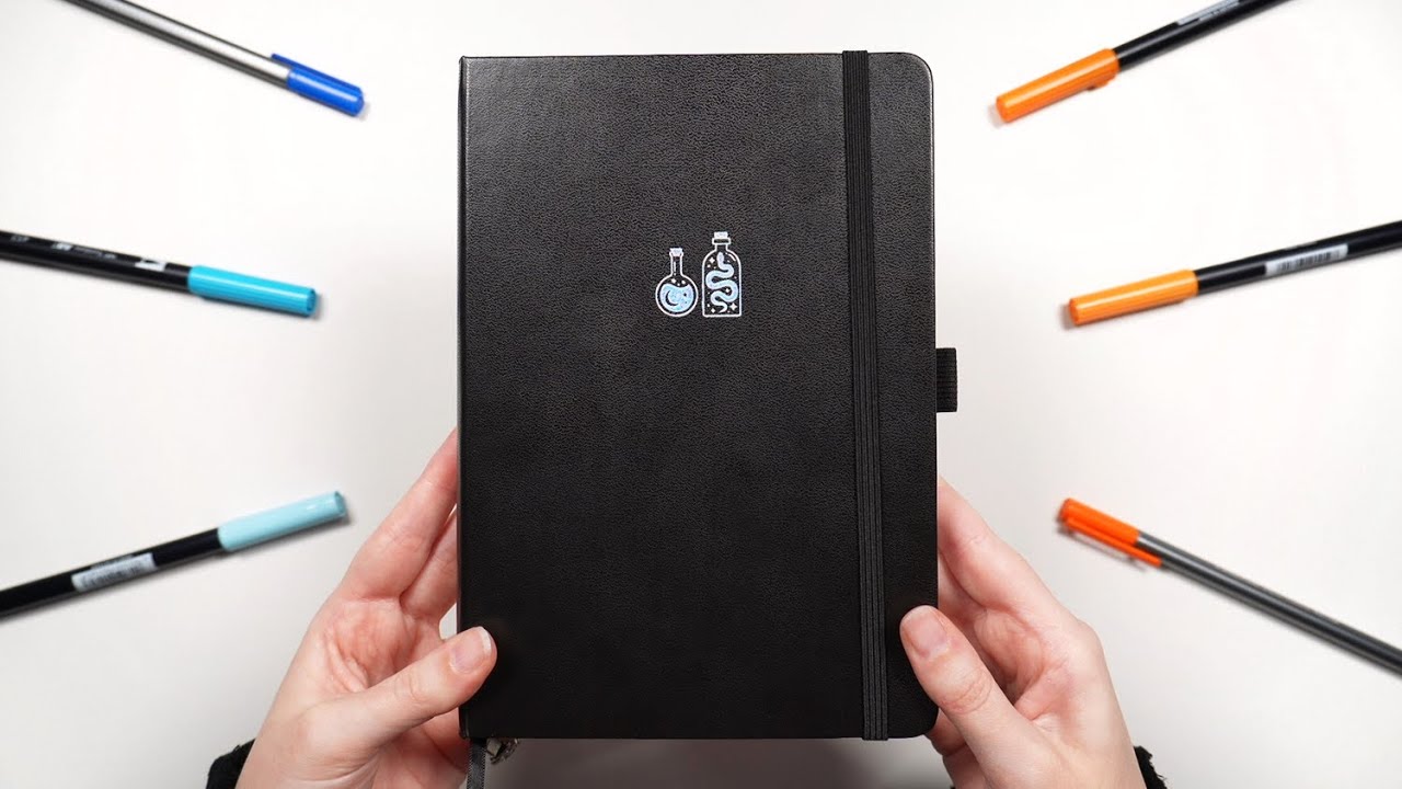 Простая настройка нового Bullet Journal 💜