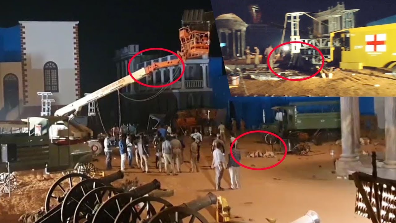 Major Accident at Kamal Haasan Shankar's Movie Indian 2 | Shankar Injured At Shooting |
