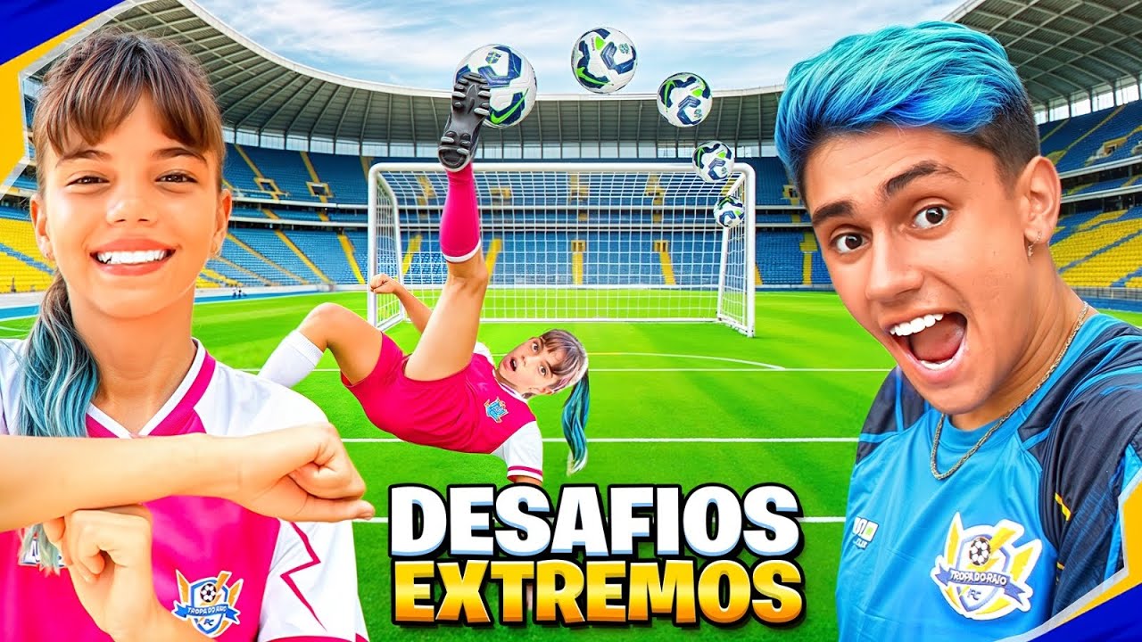 A TAYLA DESAFIOU TODOS OS INTEGRANTES DA TROPA DO RAIO!!! *desafios extremos