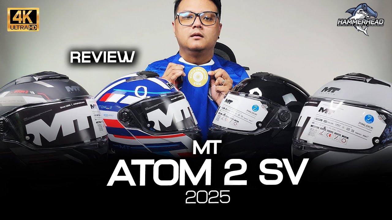 โลโก้ใหม่ สีใหม่ล้วนๆ รีวิว MT ATOM 2 SV 2025