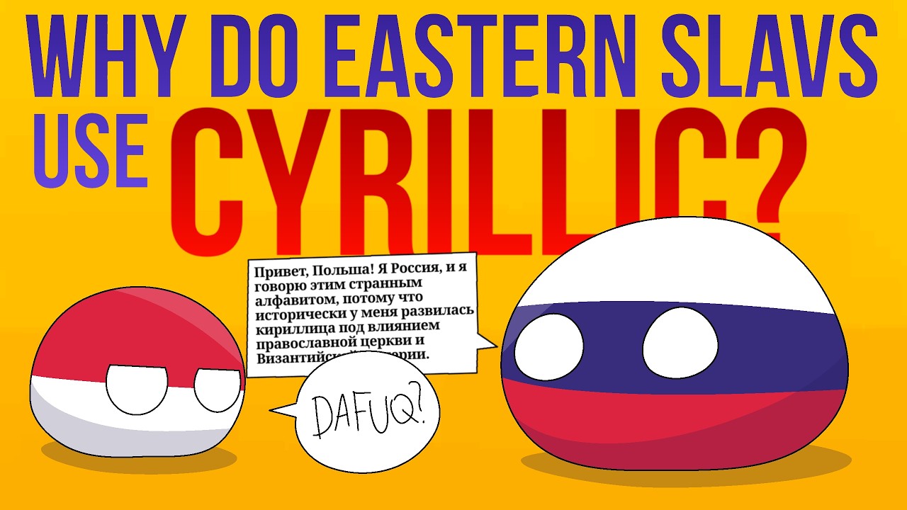 Why Don't Western Slavs Use Cyrillic?