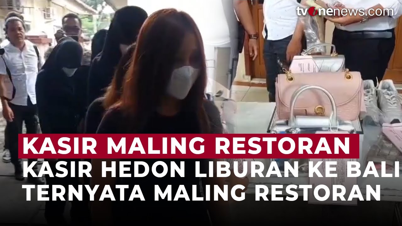 Beli Tas Mewah dan Liburan ke Bali, 7 Kasir Gasak Uang Restoran Tiap Hari! | OneNews Update