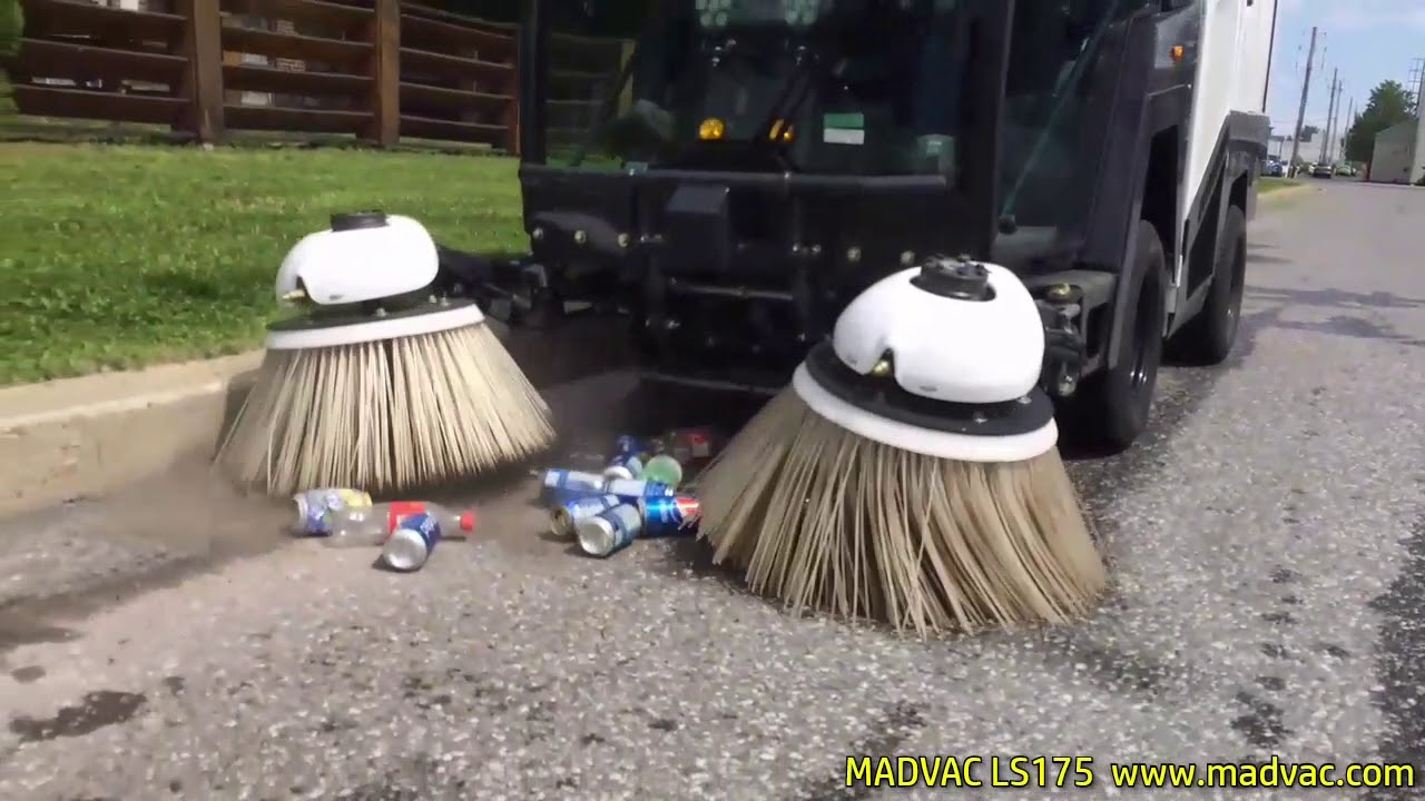 LS175 mini street sweeper
