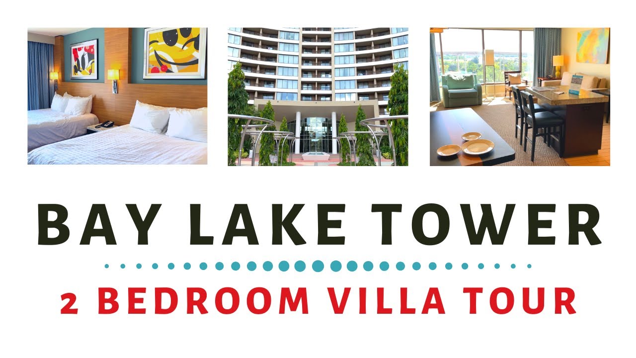 Bay Lake Tower 2 Bedroom Villa Tour | DVC Dedicated 2 Bedroom