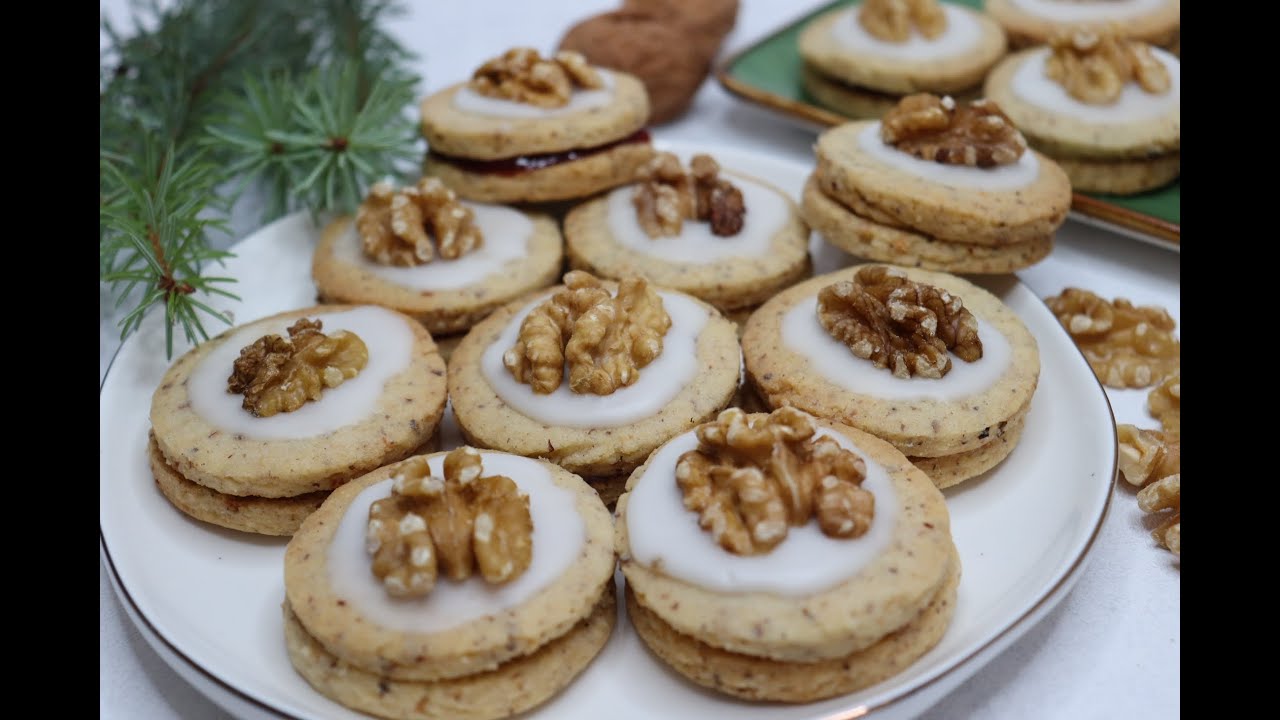 🎄Świąteczne ciasteczka orzechowe (bez jajek)🎄