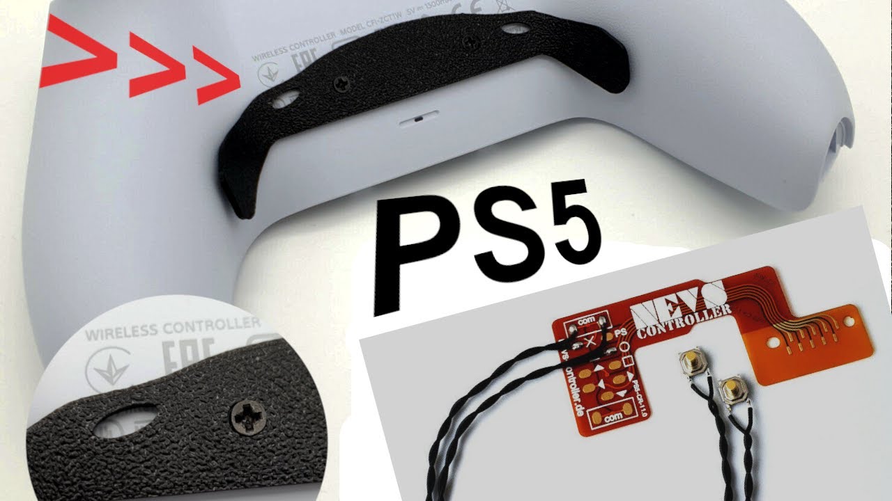 PS5 Controller Remapper Chip löten | Scuf Paddle Umbau leicht gemacht