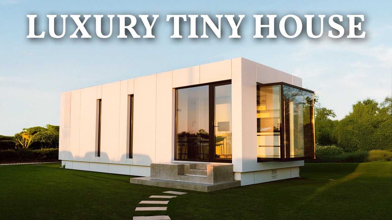 The MOST Luxurious Prefab Tiny House I have Seen!