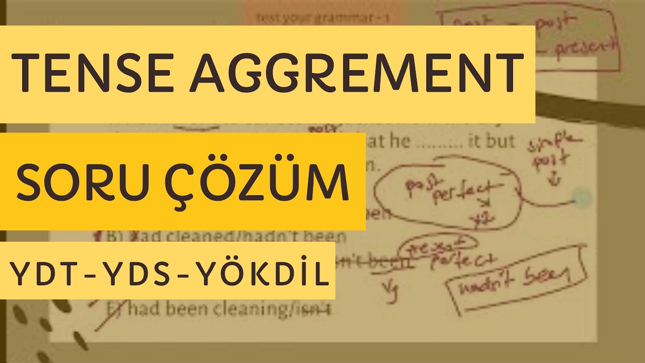 YDT -YDS-YÖKDİL GRAMMAR ÇALIŞMASI - 1 (GRAMER SORU ÇÖZÜMÜ)