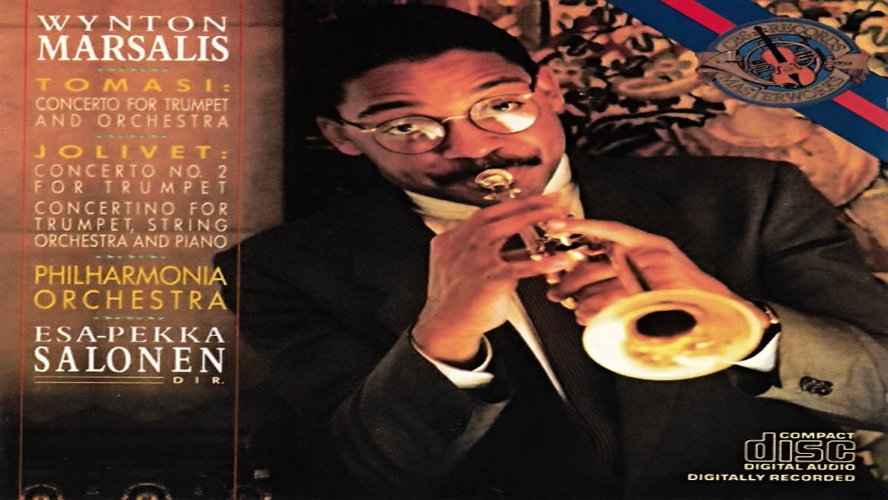 Jolivet: Concerto No. 2 For Trumpet (Marsalis, Salonen, Philharmonia Orchestra)