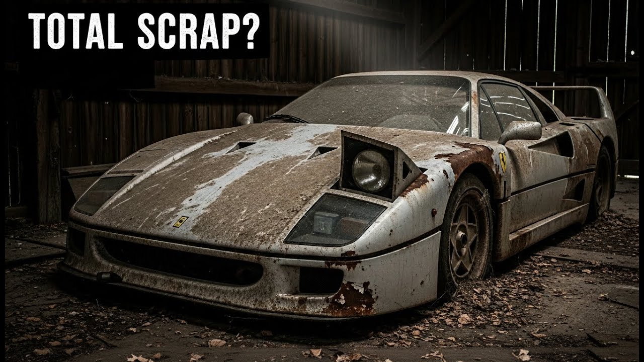 Ferrari F40 Full Restoration ASMR | Satisfying No Talking Rebuild