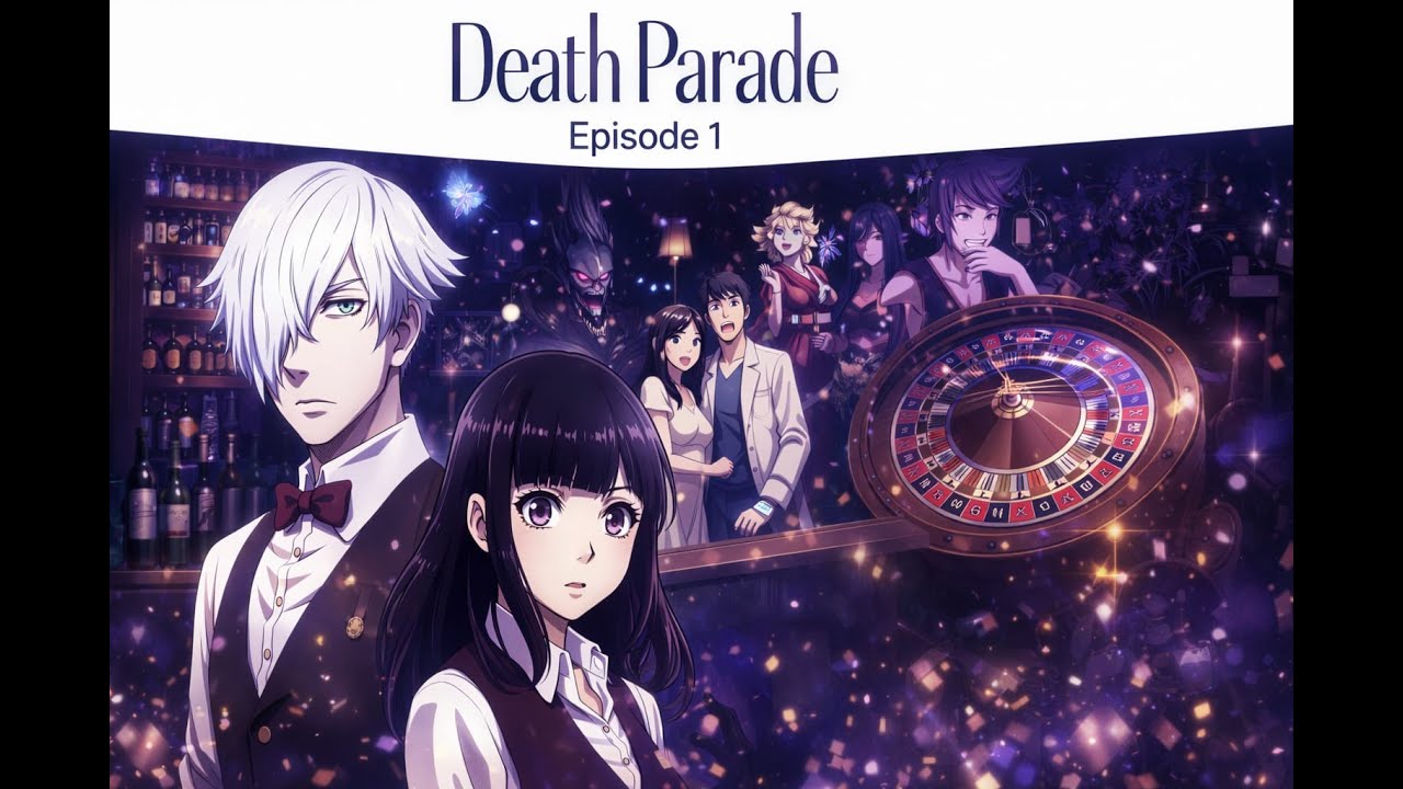 Death Parade Episode 1 &ndash; Death Seven Darts | English Sub