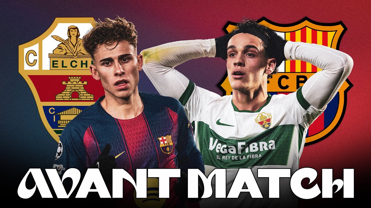 ELCHE - BARÇA 🔵🔴 Elche 5ème à domicile ⚠️ Objectif garder la tête en Liga ! ⎮ Avant match (mon XI)