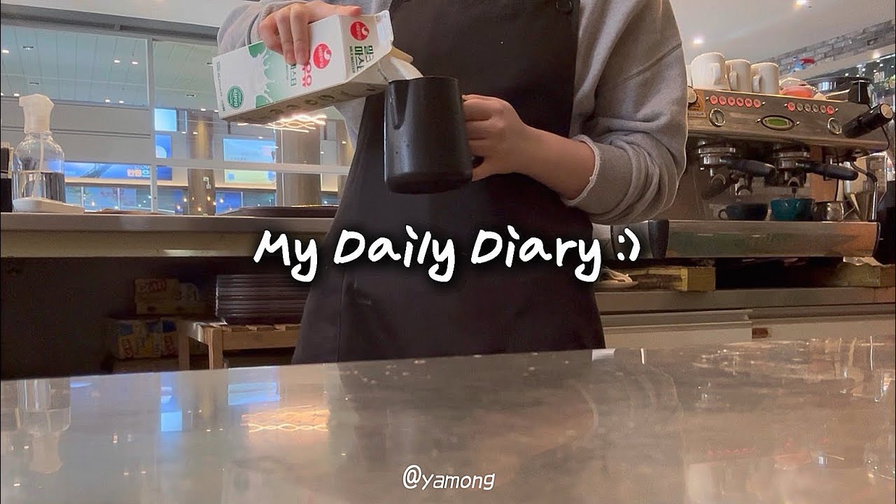vlog) 월 370 버는 대학생 알바 브이로그☕️ㅣ간호학과 대학생 일상 브이로그
