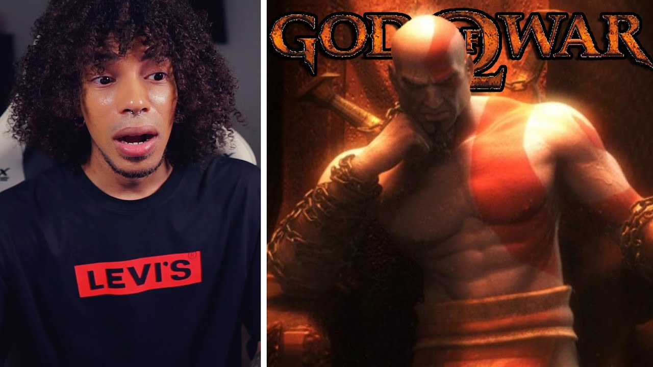 Non-God Of War Fan BEATS God Of War 1 (2005) For The First Time! (Ending Reaction)