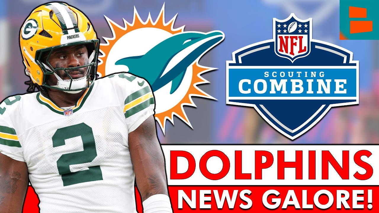 LOADED Miami Dolphins News From NFL Combine + SUBSTANTIAL Malik Willis Update