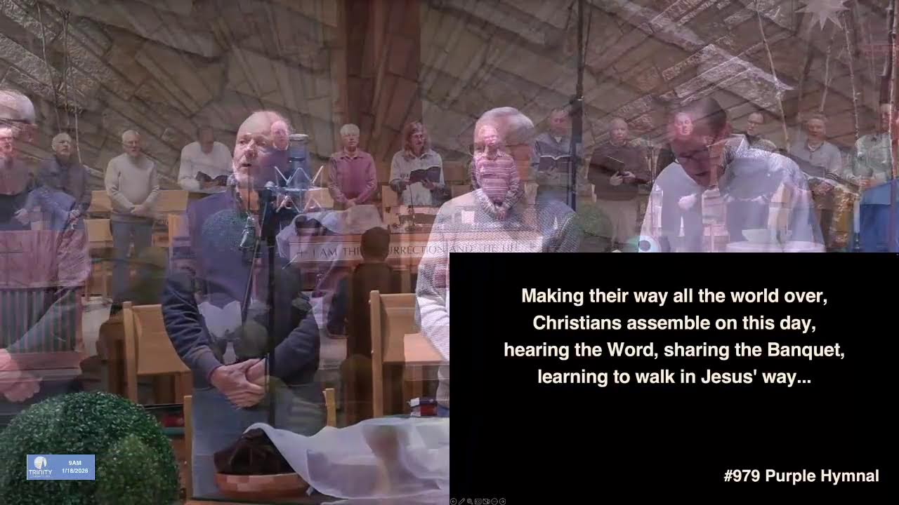 January 18, 2026 9AM Traditional Worship - Trinity Lutheran Church, Stillwater MN