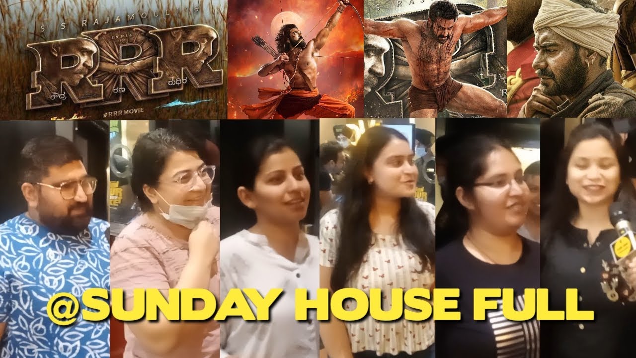 RRR Movie Public Review | RRR Public Reaction | N. T. Rama Rao Jr., Ram Charan, Ajay Devgn, Alia
