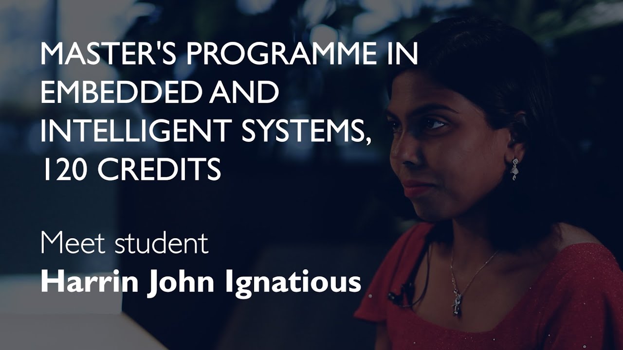 Master's programme in Embedded and intelligent systems