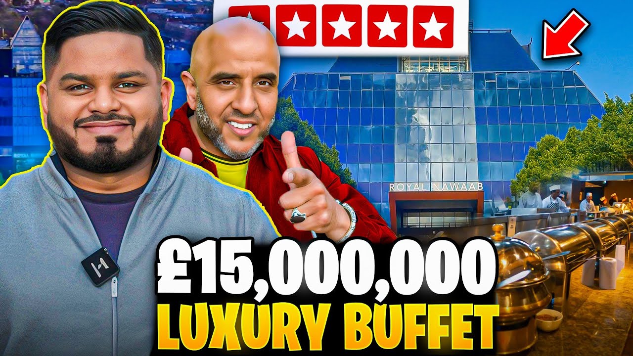I REVIEWED THE NEW £15,000,000 LUXURY BUFFET IN MANCHESTER | EPIC COLLAB FEAT @TFT - REVIEWS