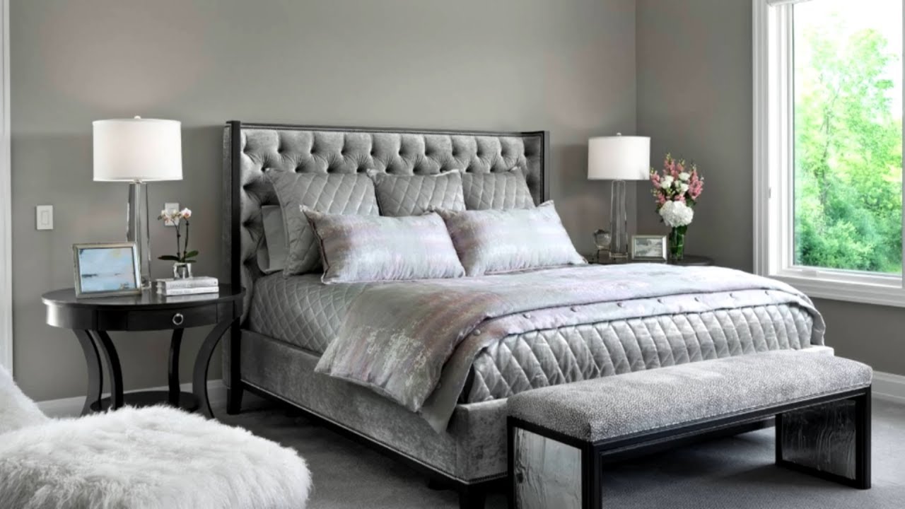 65 Grey Bedroom Ideas #2