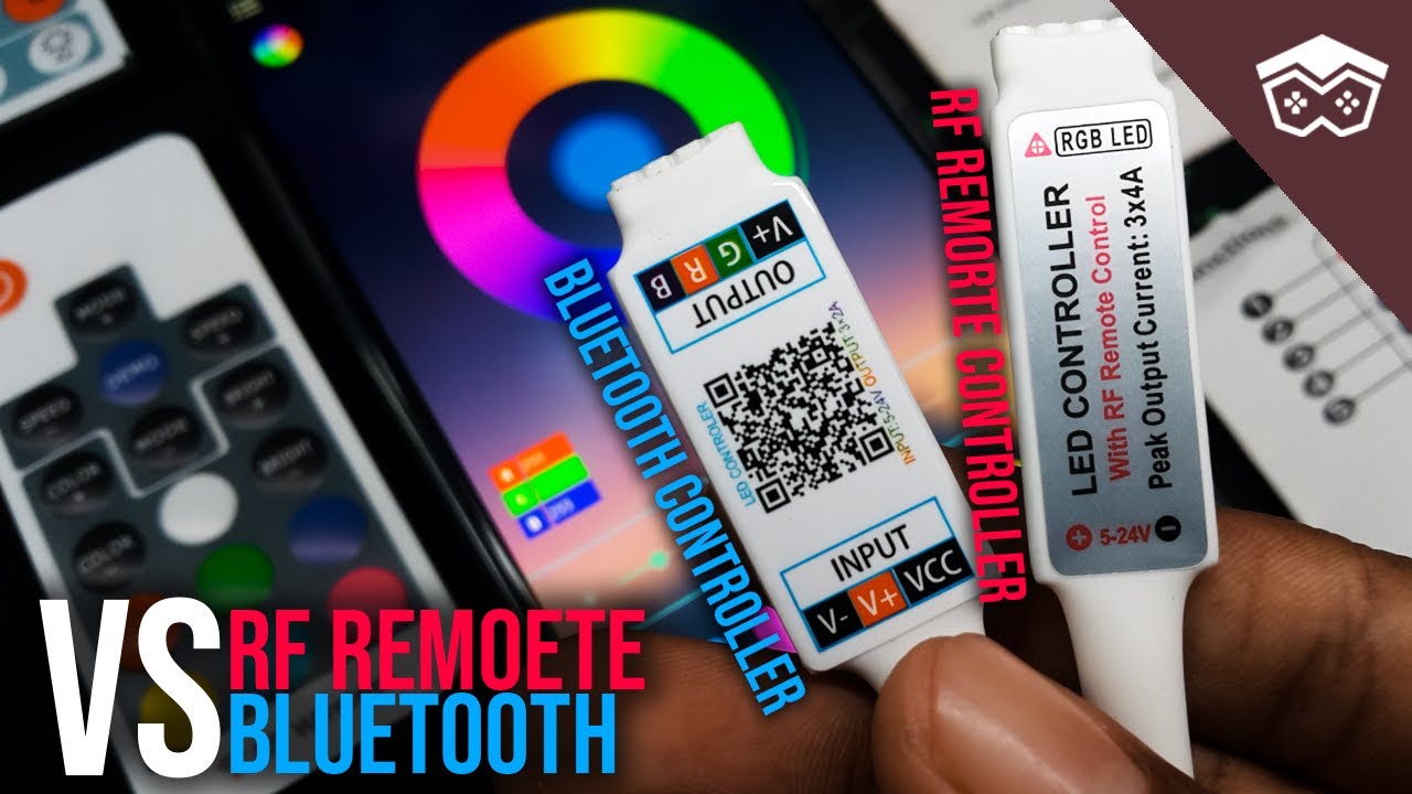 Bluetooth VS RF RGB Controller
