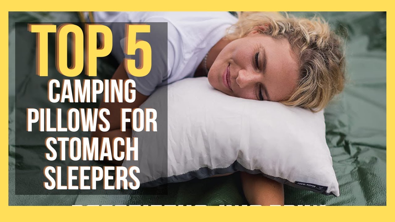 ✅ Top 5 BEST Camping Pillows For Stomach Sleepers