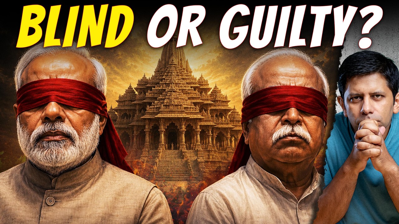 Modi Acting Like Dhritarashtra Over Ram Mandir Loot? | RSS Faces Credibility Crisis | Akash Banerjee