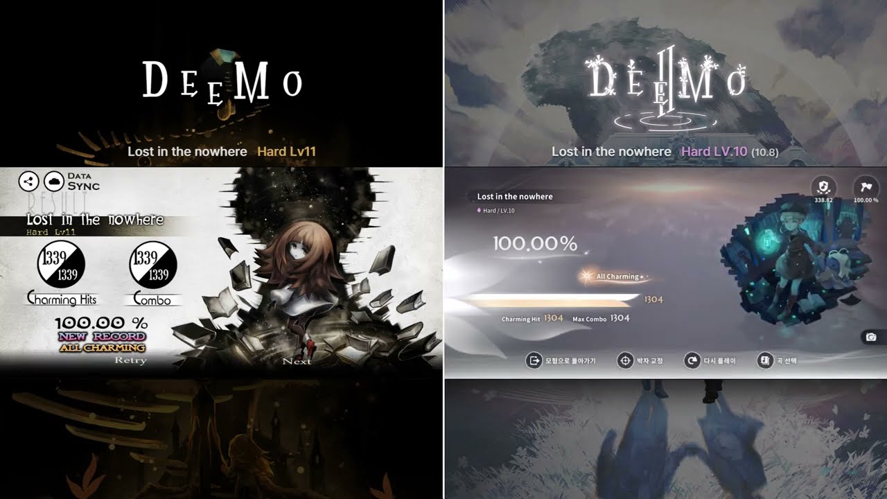 [DEEMO vs. DEEMO II] Lost in the nowhere