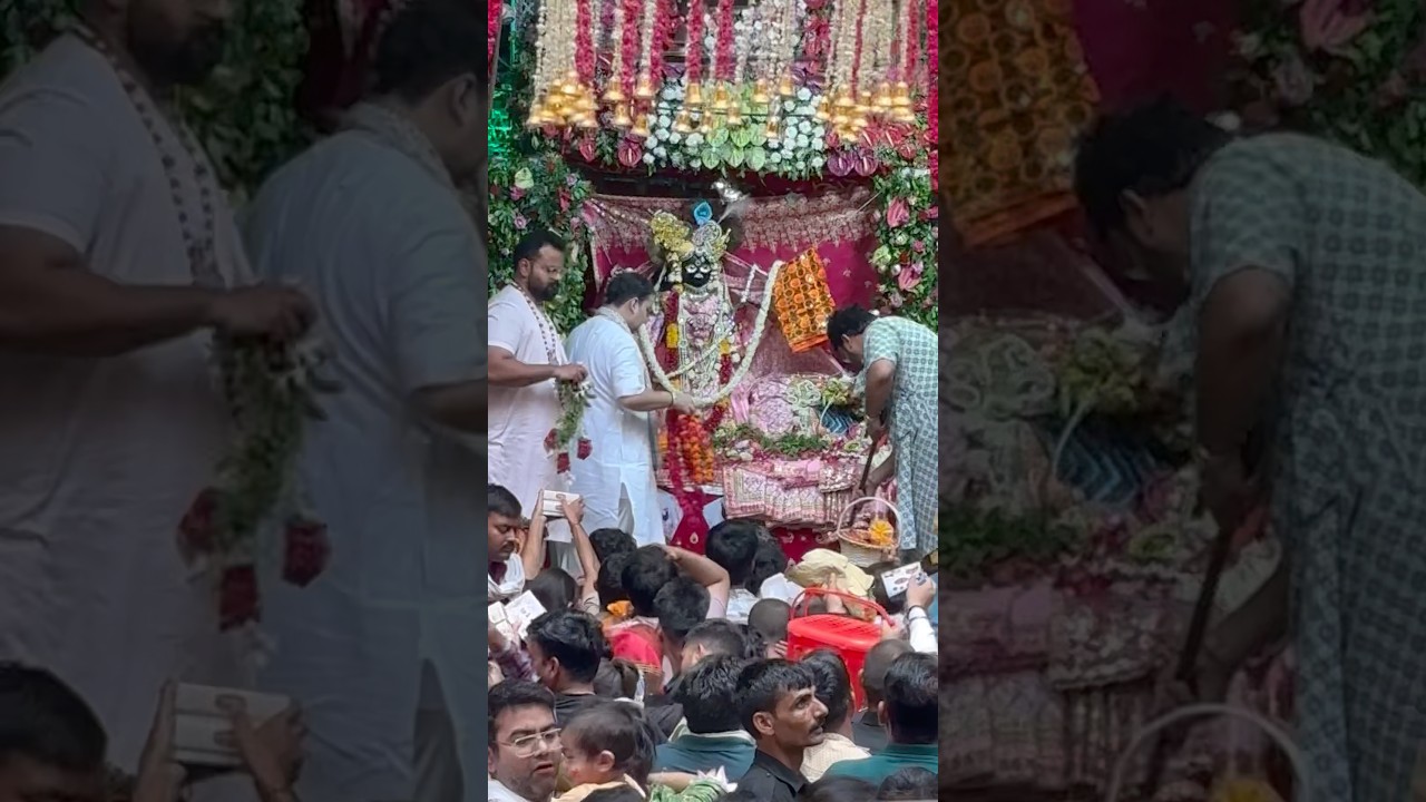 Ekadashi Special Darshan Of Banke Bihari Ji | Banke Bihari Ji Live Darshan From Vrindavan | #krishna