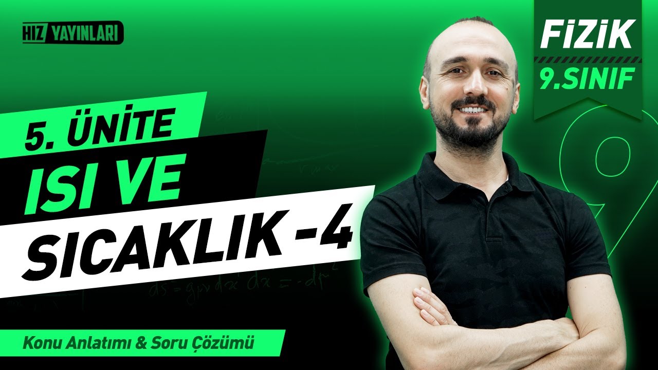 9. Sınıf Fizik 5.Ünite: Isı ve Sıcaklık 4 | Genleşme |  Celal Akar | Lightboard ile Ders 20