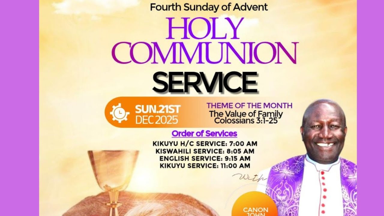 ACK St. James Cathedral -  Kiambu
  Sunday Service -Kikuyu