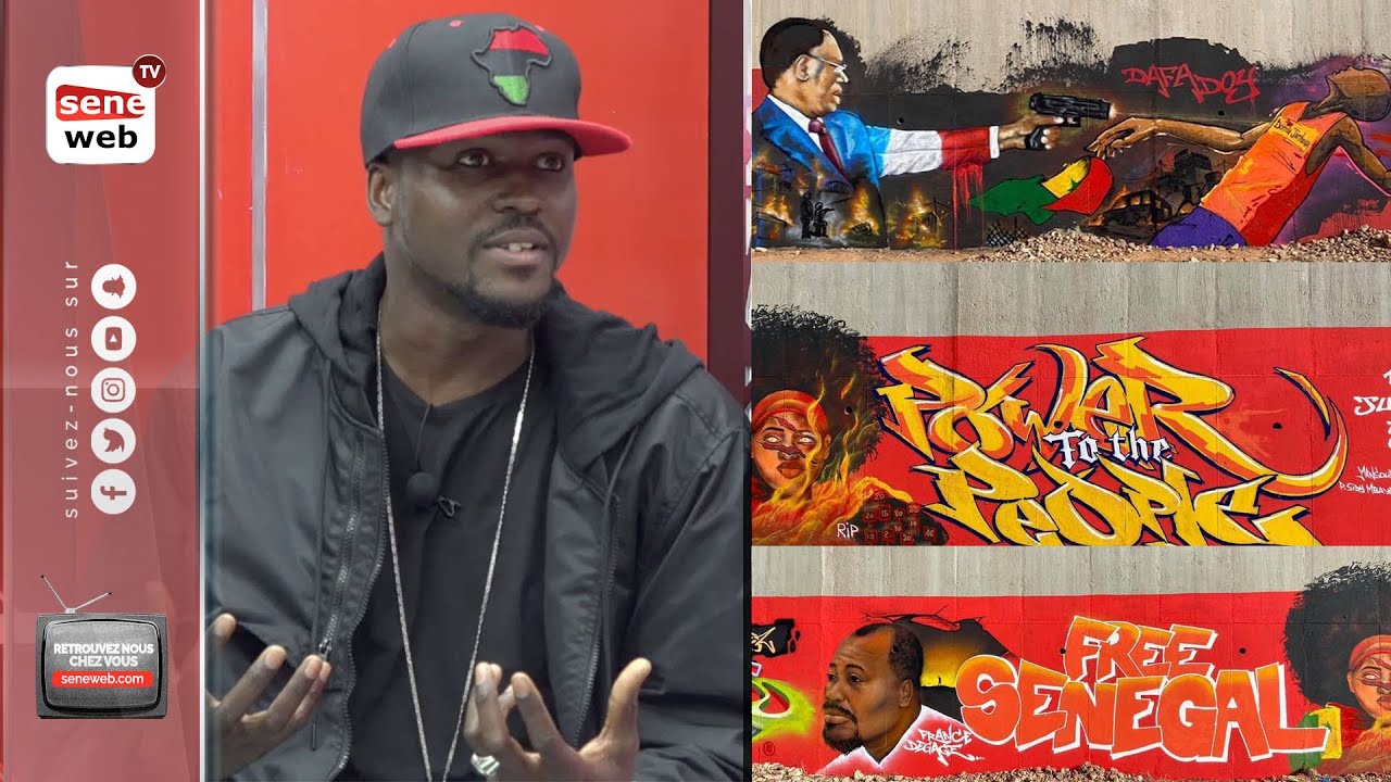 Grafiti sur le président effacés, Madzo s’explique: « On a dessiné  le Pr. Macky sall parce que... »