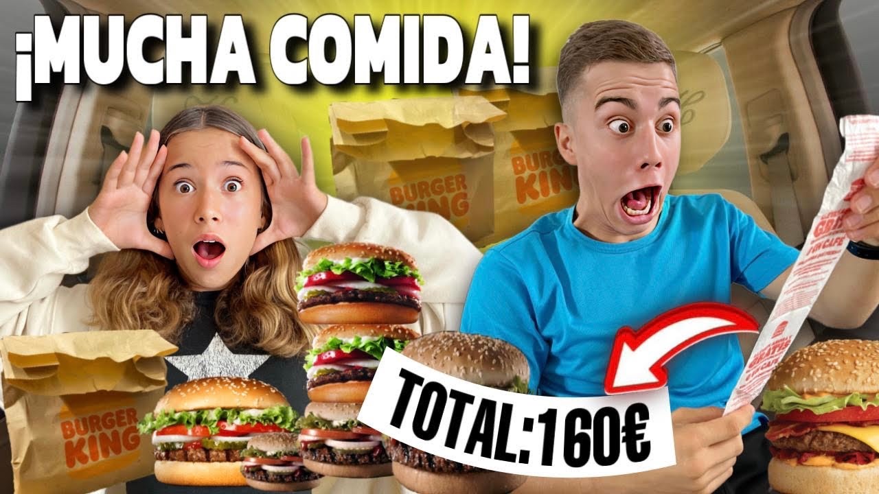 TODO EL DÍA COMIENDO LO MISMO QUE LA PERSONA DE ENFRENTE / Reto de Comida