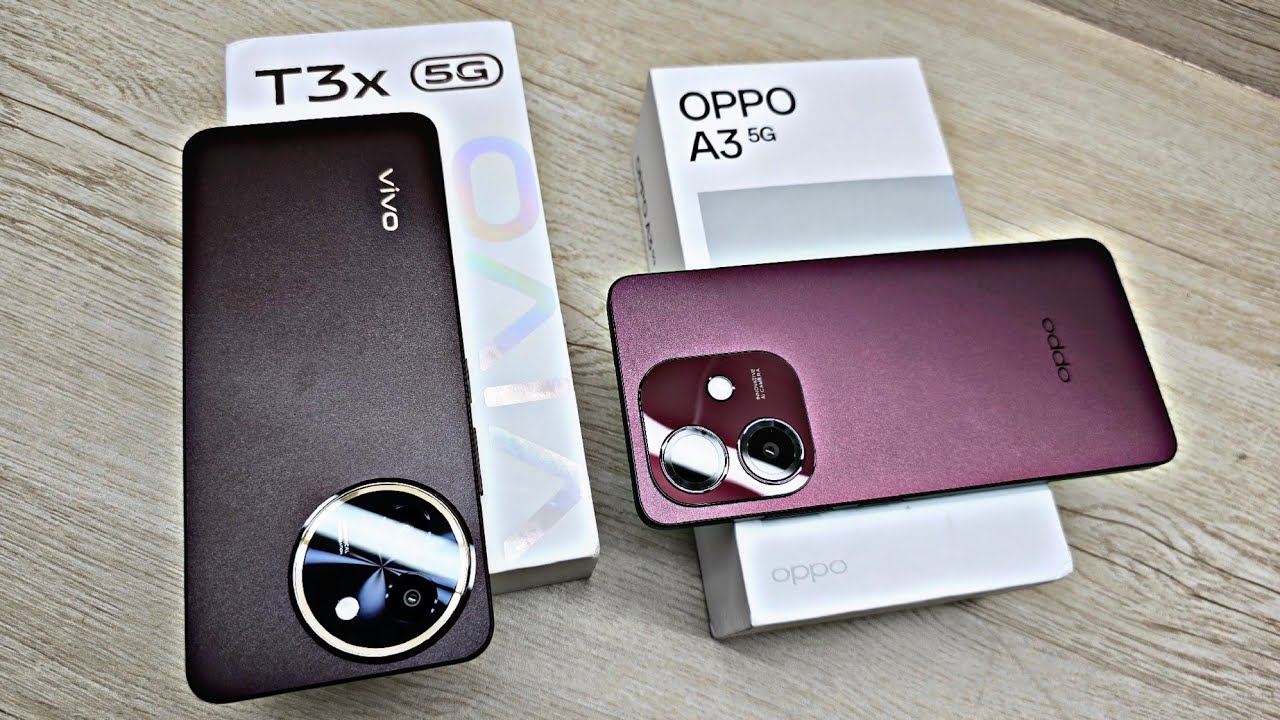 Oppo A3 5G vs Vivo T3x 5G - Which Should You Buy ?